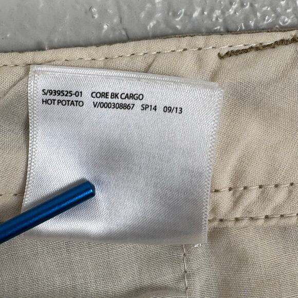 Broken In Classic Length Size 34 Favorite Khaki Old Navy Retro Cargo Shorts - Picture 7 of 8